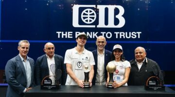 تتويج نوران جوهر ودييجو الياس بلقب بطولة «CIB» العالم للإسكواش برعاية بالم هيلز