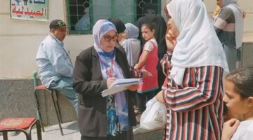 2800 مريض يستفيدون من خدمات القافلة الطبية بقرية حفنا ببلبيس