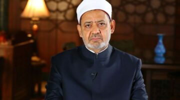 الإمام الطيب يعزي رئيس الإمارات فى وفاة الشيخ هزاع بن سلطان بن زايد