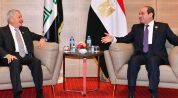 الرئيس السيسي ونظيره العراقي يحذران من التداعيات السلبية لاستمرار حرب غزة