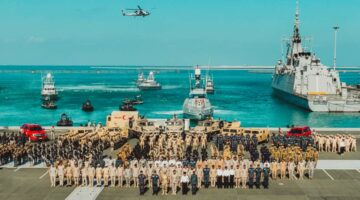 ختام فعاليات التدريب البحرى المشترك ( الموج الأحمر – 7 ) بالمملكة العربية السعودية