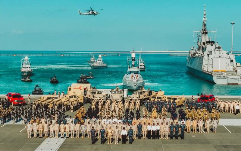 ختام فعاليات التدريب البحرى المشترك ( الموج الأحمر – 7 ) بالمملكة العربية السعودية