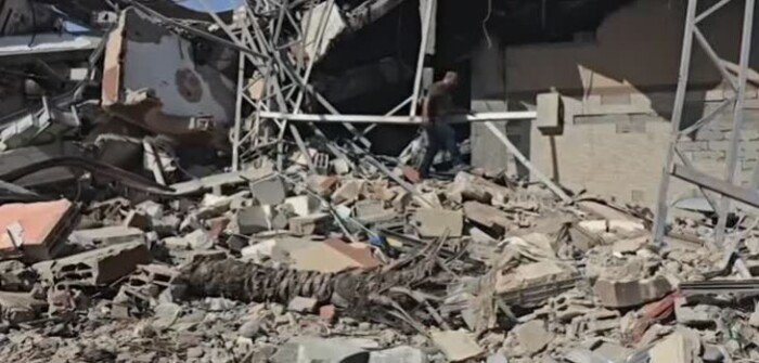 شهداء فلسطينيون في غارة إسرائيلية على حى الصبرة جنوبى غزة (فيديو)