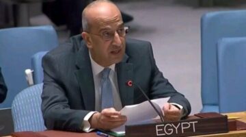 مندوب مصر بمجلس الأمن: الوضع في غزة قد وصل إلى حد المجاعة