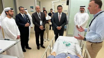 وزير الصحة يزور مستشفى «كليفلاند كلينك أبوظبي» ويشيد بالدمج بين الخدمات الطبية