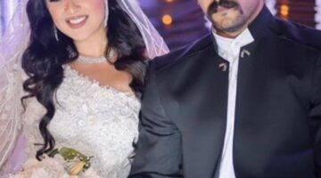 ياسمين عبدالعزيز بفستان زفاف في أحدث ظهور بعد الانفصال